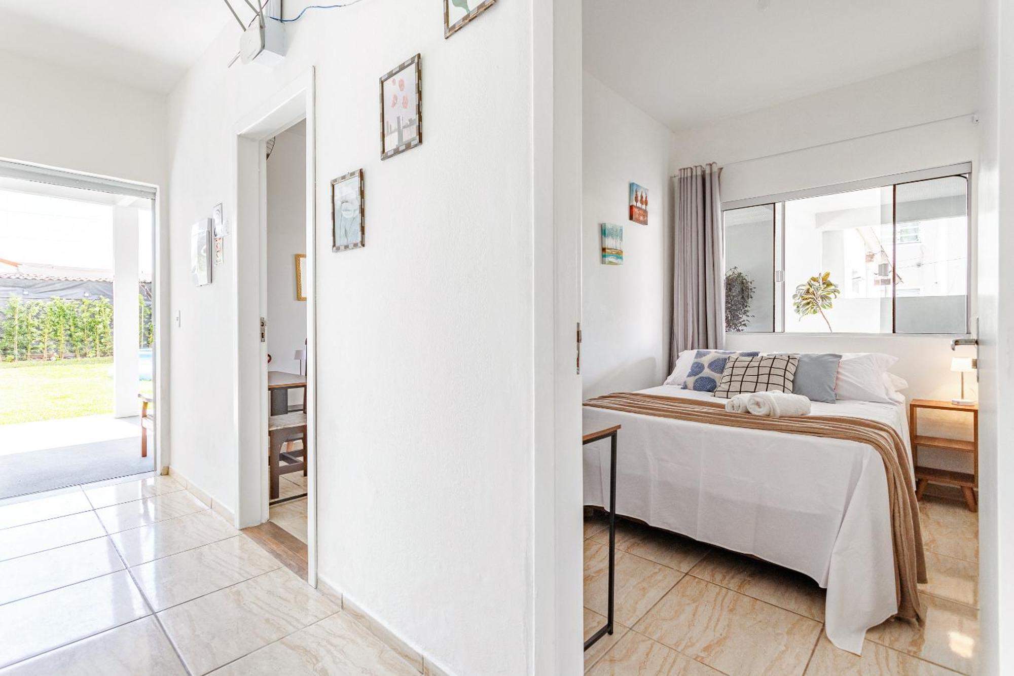 Villa Casa De Temporada - Terreo Palhoça Esterno foto