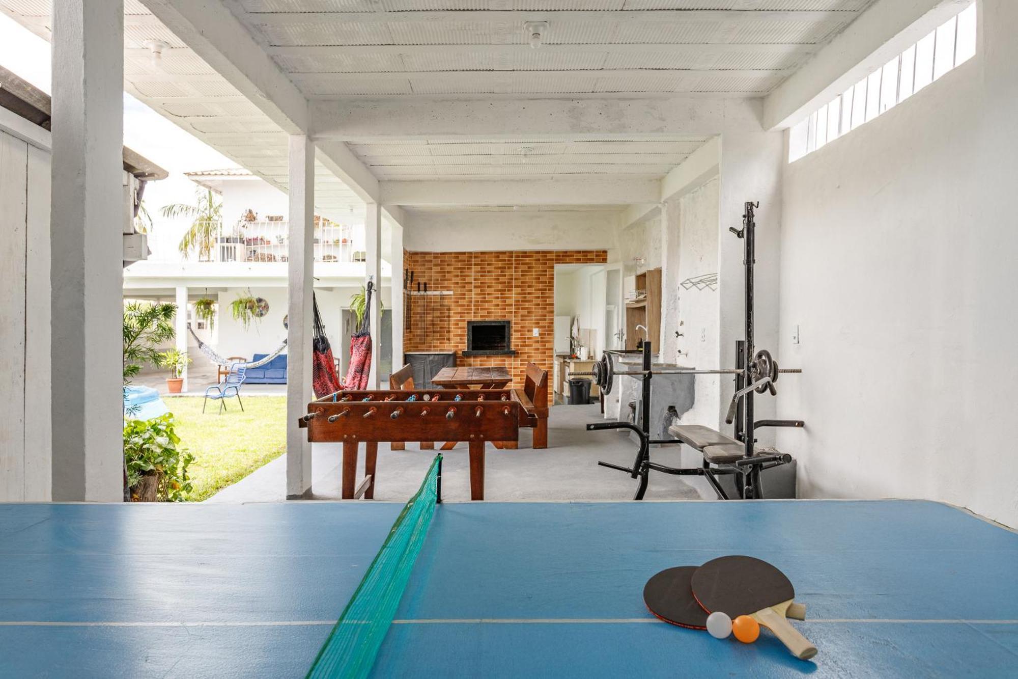 Villa Casa De Temporada - Terreo Palhoça Esterno foto