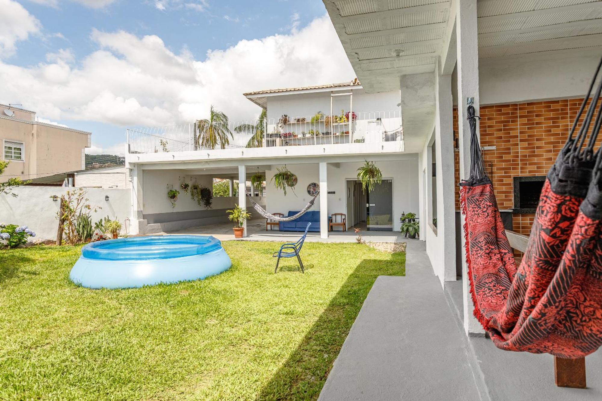 Villa Casa De Temporada - Terreo Palhoça Esterno foto