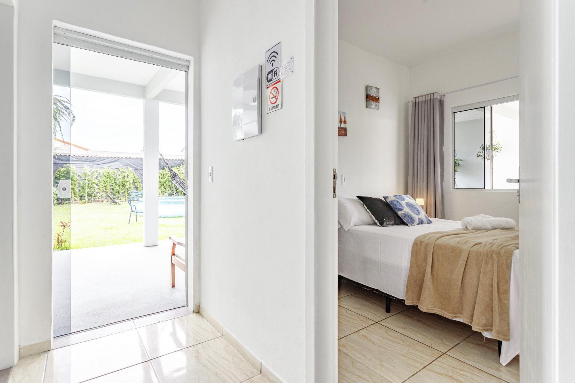 Villa Casa De Temporada - Terreo Palhoça Esterno foto